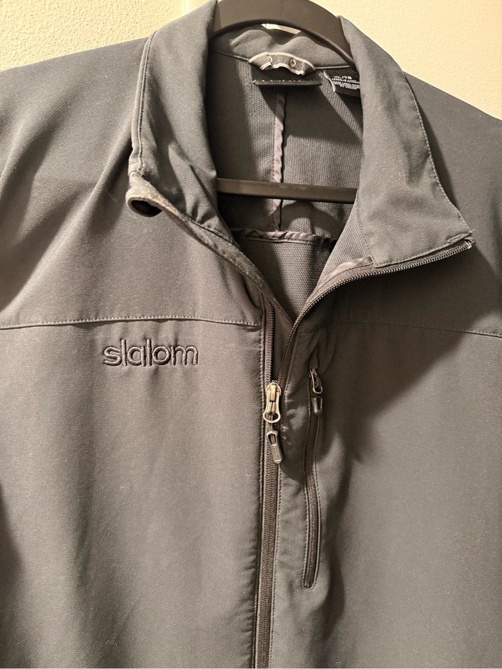 Marmot Black Performance Softshell Jacket with Chest Zip